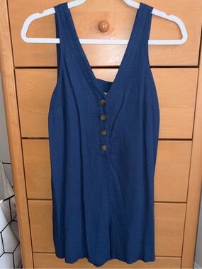 American eagle blue romper